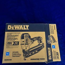 DeWalt 16 GA Angled Finish Nailer (Tool Only)