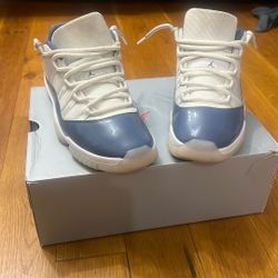 Jordan 11 Retro Low (Baby Blue/White)