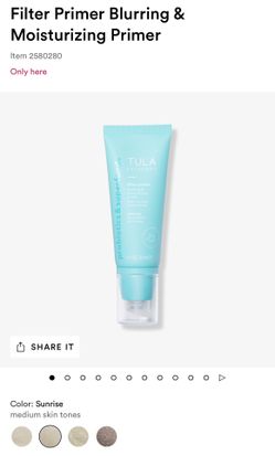 Tula Filter Primer Blurring & Moisturizing Primer