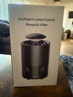 LED bug catching station