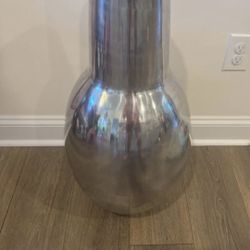 Silver Large Vase 