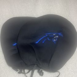 Carolina Panthers NFL Headrests  -pair