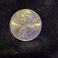 RARE Genuine 2023 D Jovita Idar Women's Quarter Error Coin, Reads 'In Cod We Trust'