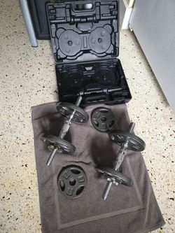 Adjustable Dumbbell set