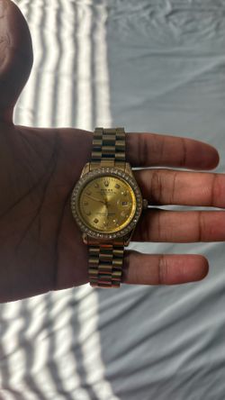 gold watch