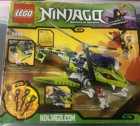 LEGO9443 Ninjago Rattlecopter NEW SEALED Retired 2012 Lloyd Garmadon RARE
