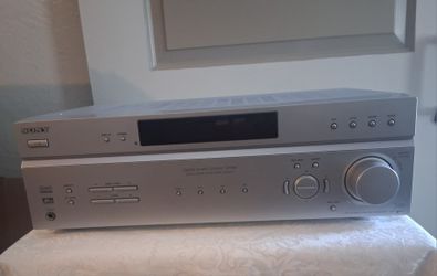 Sony STR-K660P Receiver HiFi Stereo 6.1 Channel Home Theater AM/FM Audio Silver