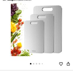 Titanium cutting boards