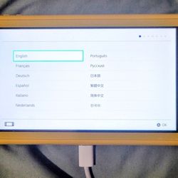 Yellow Switch Lite With Single Game