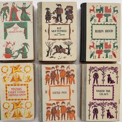 1950s Vintage Children's Books Lot - Classic Stories great shape!
