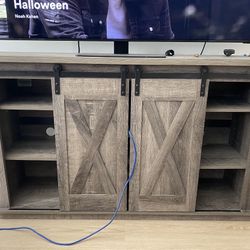 Sliding Door TV Stand