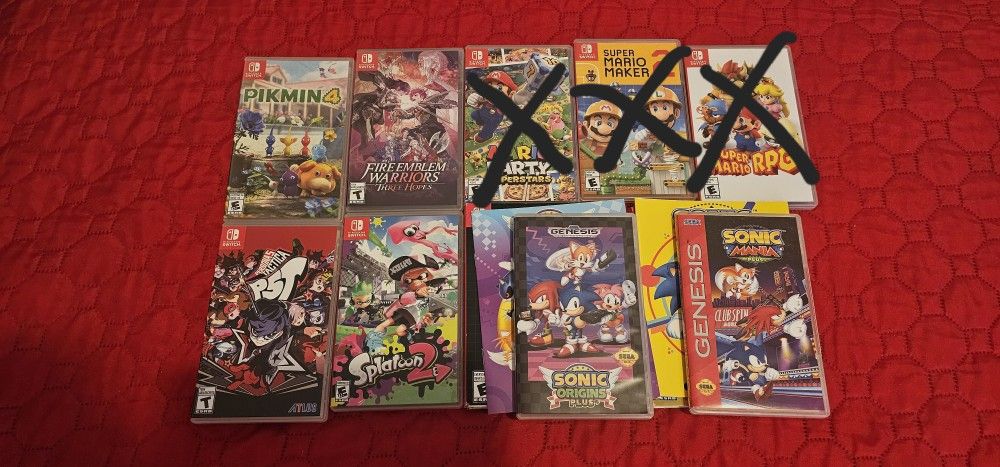 Nintendo Switch Games READ DESCRIPTION