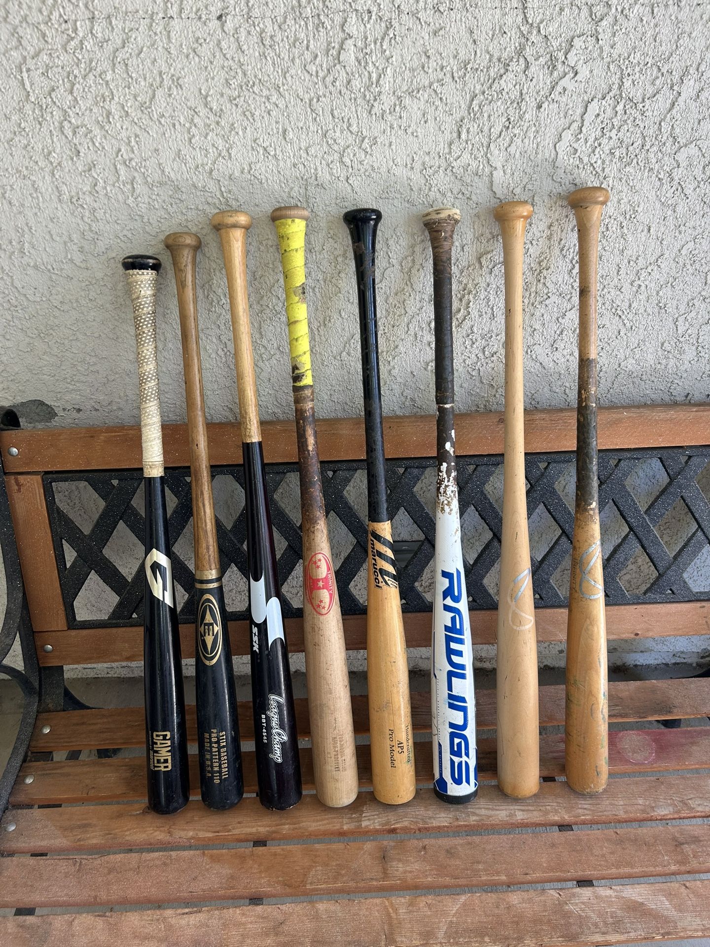Easton Rawlings SSK Marucci Wood Baseball Bats