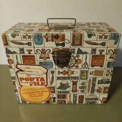 70's Era Ballonoff Porta-File New w/Key