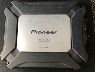 pioneer gm5500t Amplifier