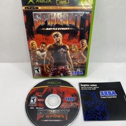 Spikeout: Battle Street - Xbox - Tested w/Registration Booklet Tested Authentic