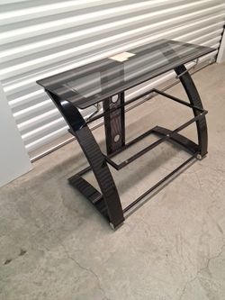 BLACK Z LINE THREE TIER TV/ TABLE TOP