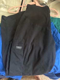 Maternity Cherokee Workwear Black Scrub Pants