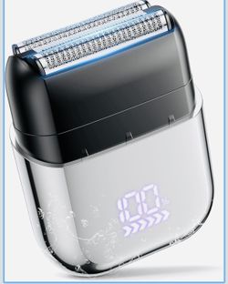 Electric Foil Shavers for Men, Compact Travel Face Shaver, Mini Razor New