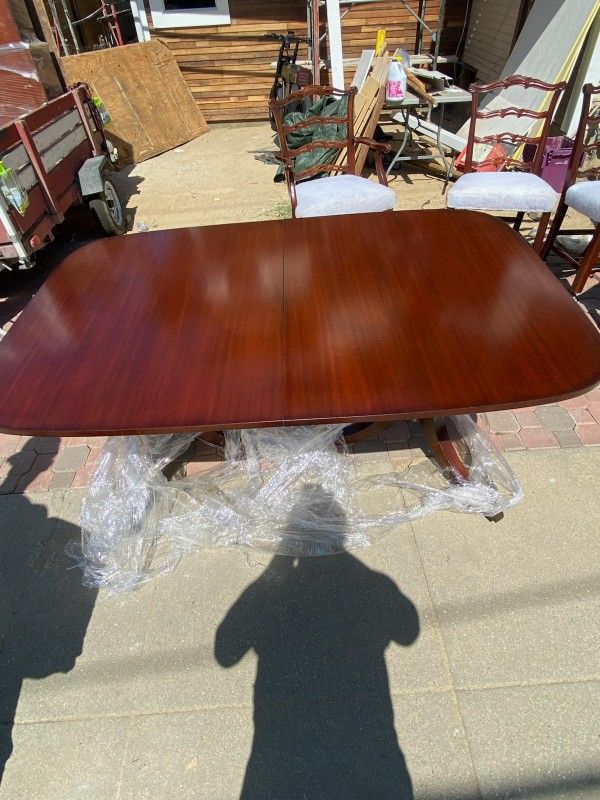 Furniture, Dining Table With Chairs, Display Case, Bar Table Dresser