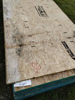 OSB Plywood subfloor 3/4