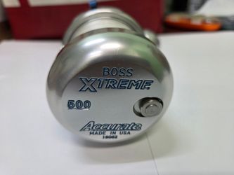 Accurate Boss Xtreme BX2-500 2-Speed Excellent Condition With 50lb Braid