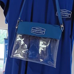 Stadium Approved Clear Purse With Dodger Stadium Logo