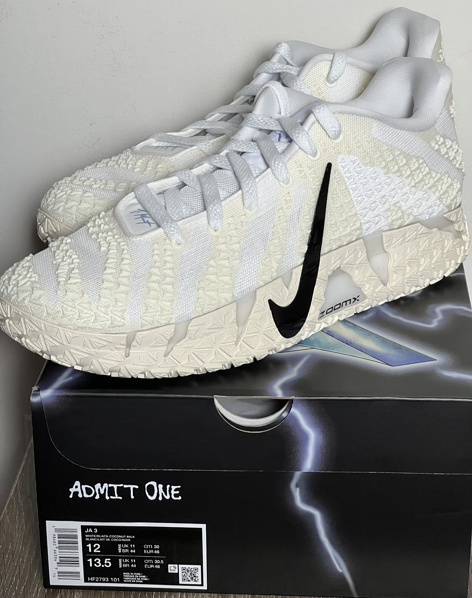 Nike Ja 3 Coconut Milk | Men’s Size 12 | HF2793-101 (2025) NEW