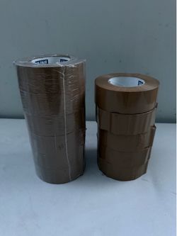 11 Rolls Uline Brown Packing Tape – Heavy Duty Shipping Tape