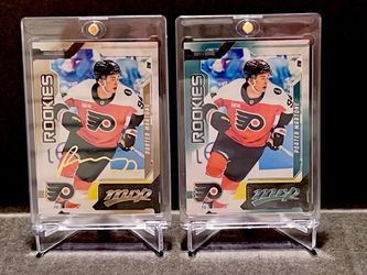 š„šUpper Deck MVP Hockey 2026-27 Philadelphia Flyers rookie sensation Porter Martone #246 Gold Script SP Lot (2) RCās