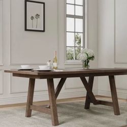 Flexsteel Watson 75” Wood Dining Table
