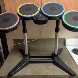 Rock Band Drum Set For Nintendo Wii for Parts Or Repair (Does not connect to Console)