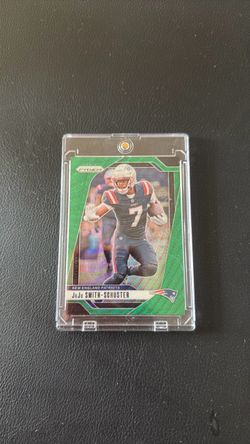 JuJu Smith-Schuster Prizm Green Parallel Trading Card