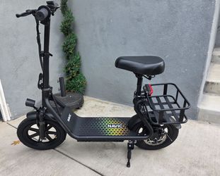 Electric Scooter With Seat
