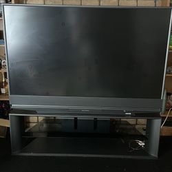 Free 64" Mitsubishi 1080P Flat Screen TV  
