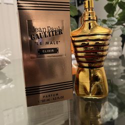 Jean Paul Gaultier Le Male Elixir Parfum 4.2oz – Authentic –