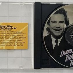 Dennis Miller That's Geek To Me (PC-CD-ROM, 1995) for Win/Mac