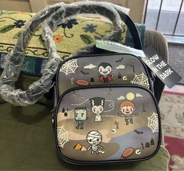 Halloween Monster Crossbody Bag Glow in the Dark