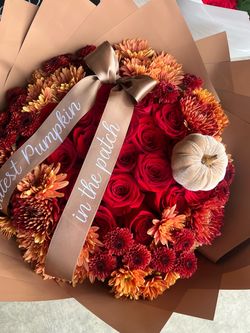 Fall flowers, fall bouquets