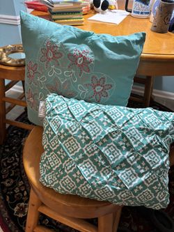 Two NEW Decorative Pillows/ Both 8.00 