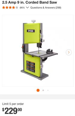Ryobi Band Saw