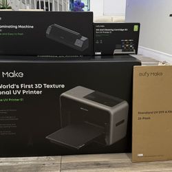 EufyMake E1 UV DTF Deluxe Printer Bundle