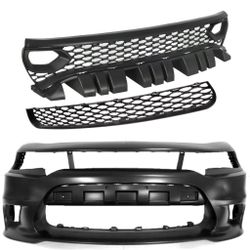 Scat Pack Grilles And Front Bumper For Dodge Charger 2015 to 2021