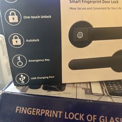 Fingerprint smart lock new in box