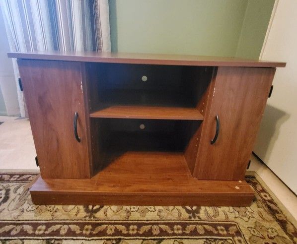 Wooden TV Stand with storage