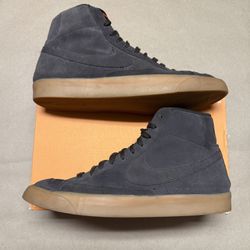 Nike Blazer Mid 77 Suede Velvet Brown Mens size 14 shoes Rare Vintage!