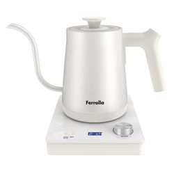 Ferrolla Electric Gooseneck Kettle White, 0.8L