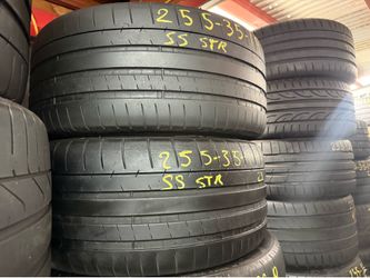 19” tires michelin 255/35/19 with free installation $150 both