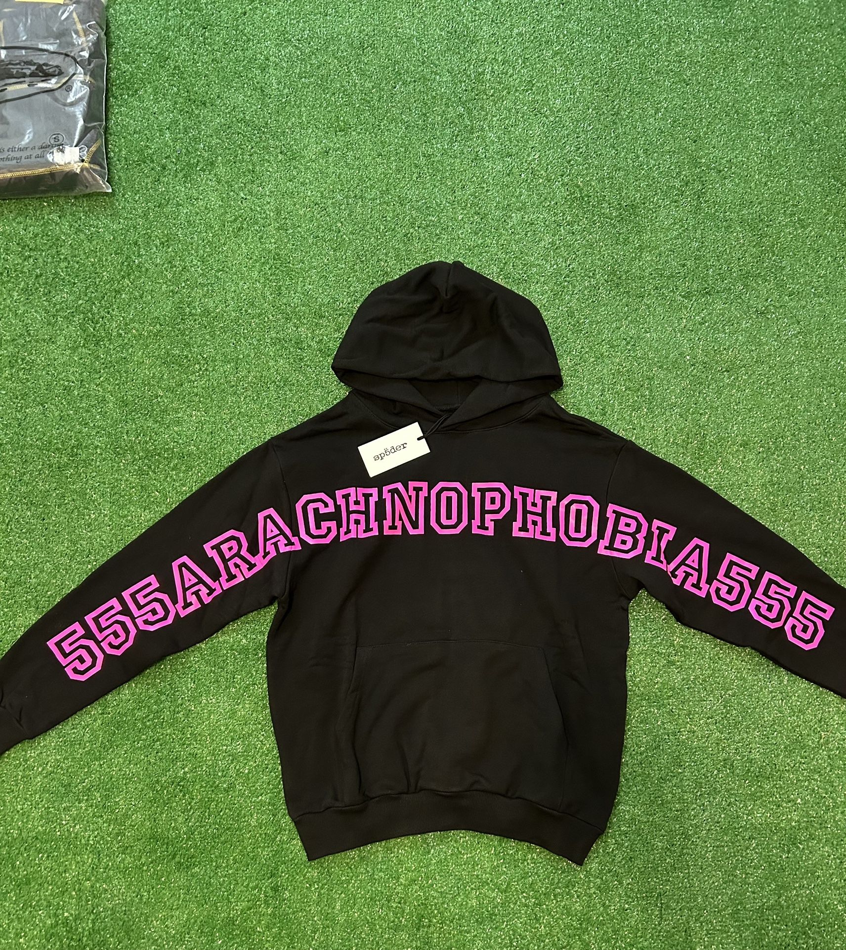 Spider 555 “arachnophobia” hoodie (s)