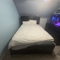 Matching Bed Frame & Dresser